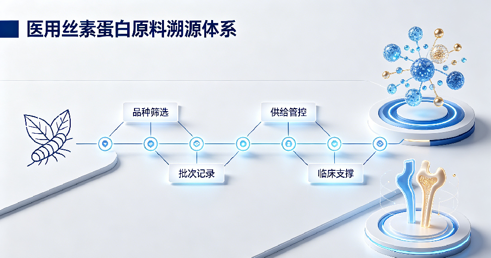 立足医用场景需求 | 解析原料溯源体系对丝素蛋白医用材料的支撑作用